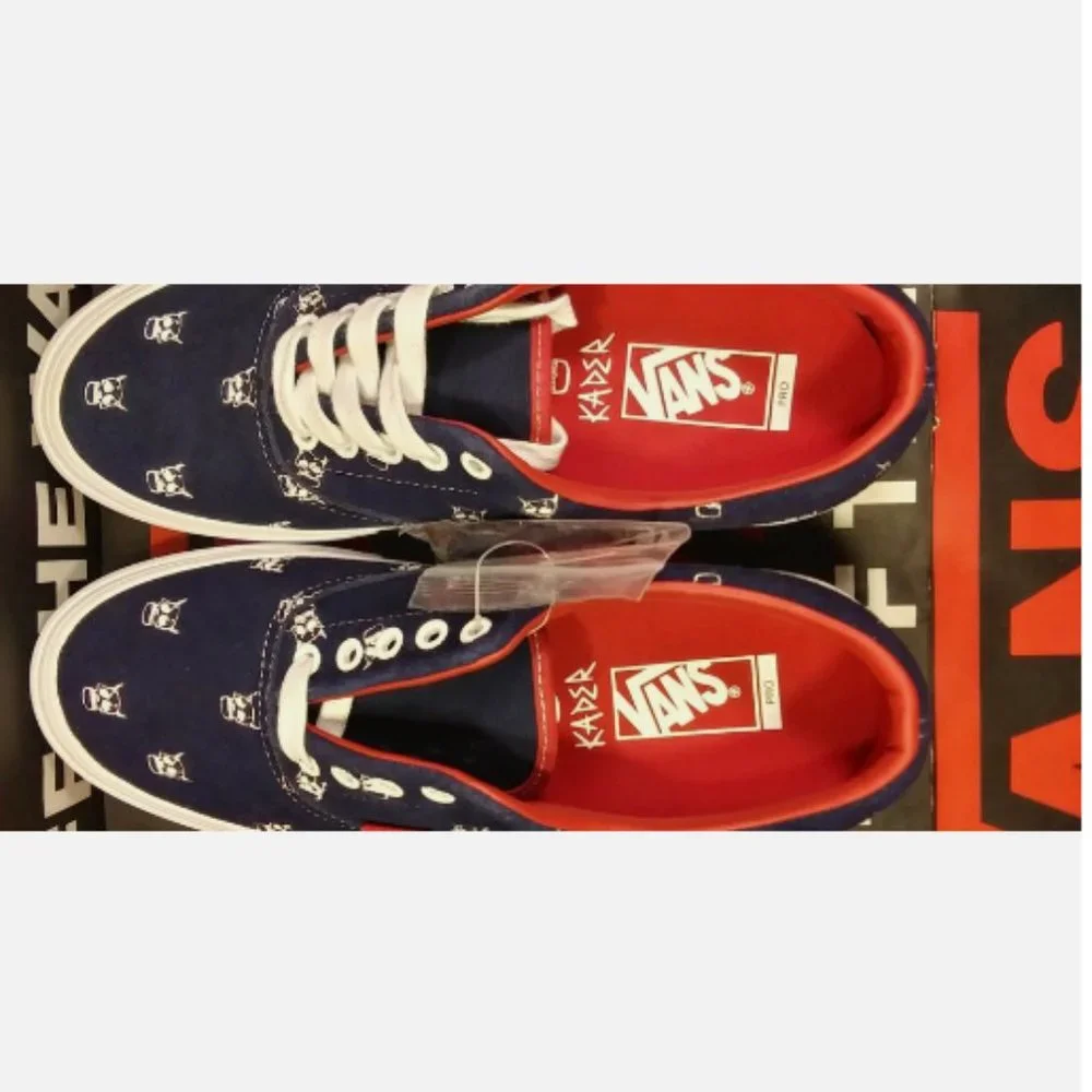 Vans Era Pro Men’s 9/Women's 10.5 Kader Sylla Navy Shoes VN0A347L0V0